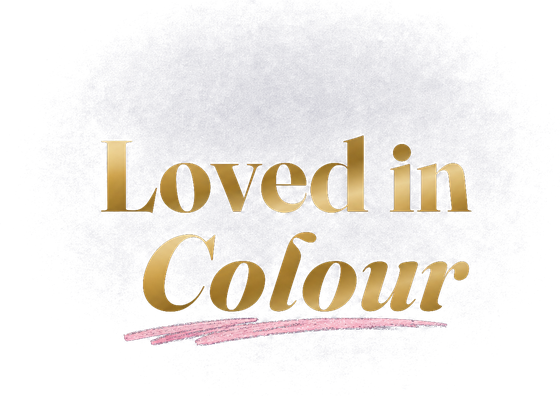 The Loved in Colour wordmark